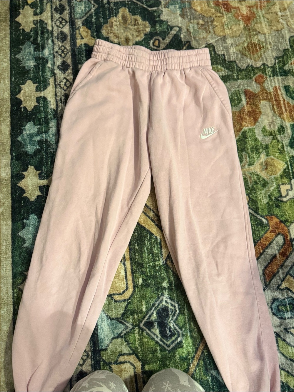 Nike Girls' Pink Jogger Bottoms